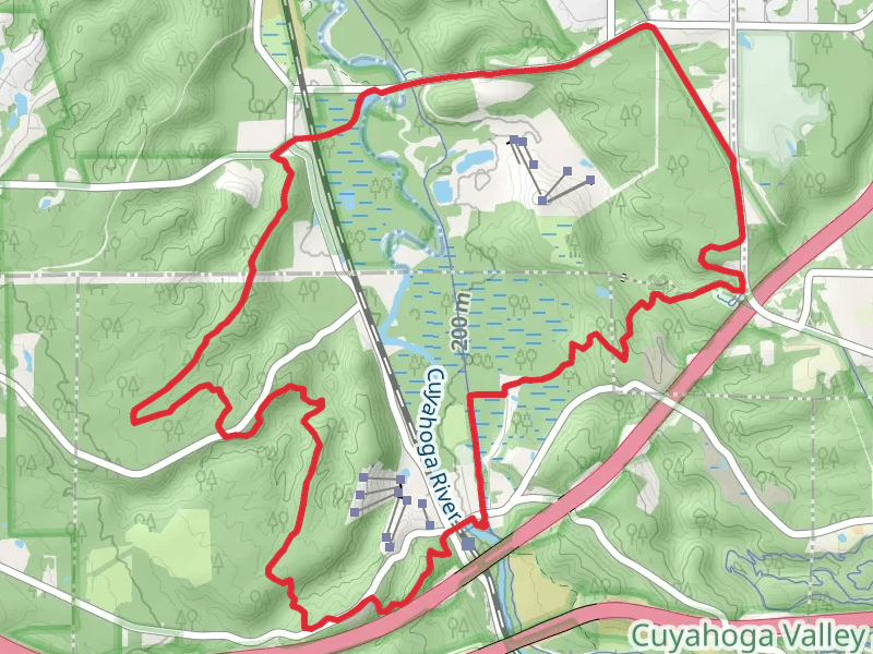 Buckeye and Brandywine Gorge Loop Trail