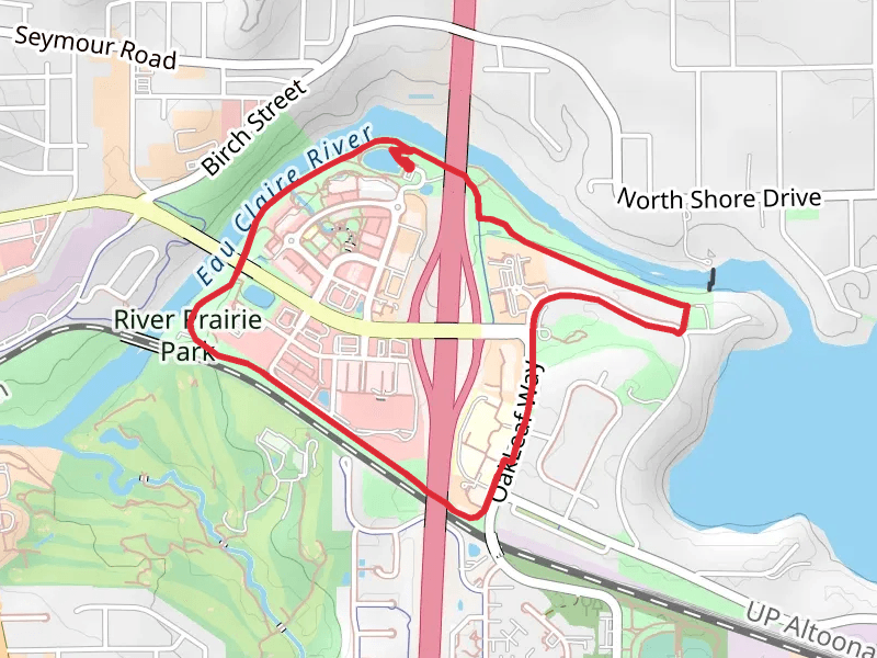 River Prairie Park and Lake Altoona Trail