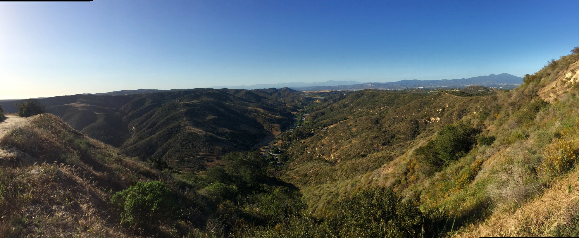 An image depicting the trail Aliso Peak Trail and its surrounding area.