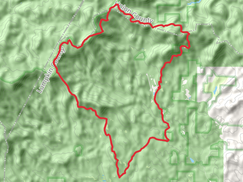 Coopers Gap Road and Winding Stair Gap Road Loop
