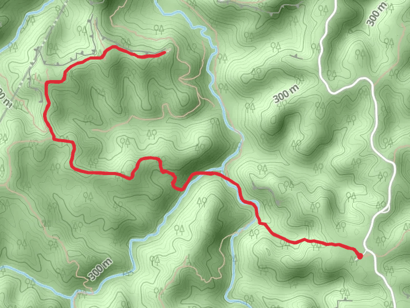 Rough Trail and Hanson's Point Trail