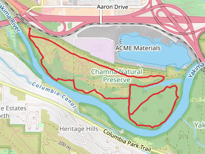 Tapteal Trail and Yakima River Walk