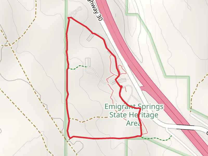 Nature Trail and Emigrant Springs Campground Loop