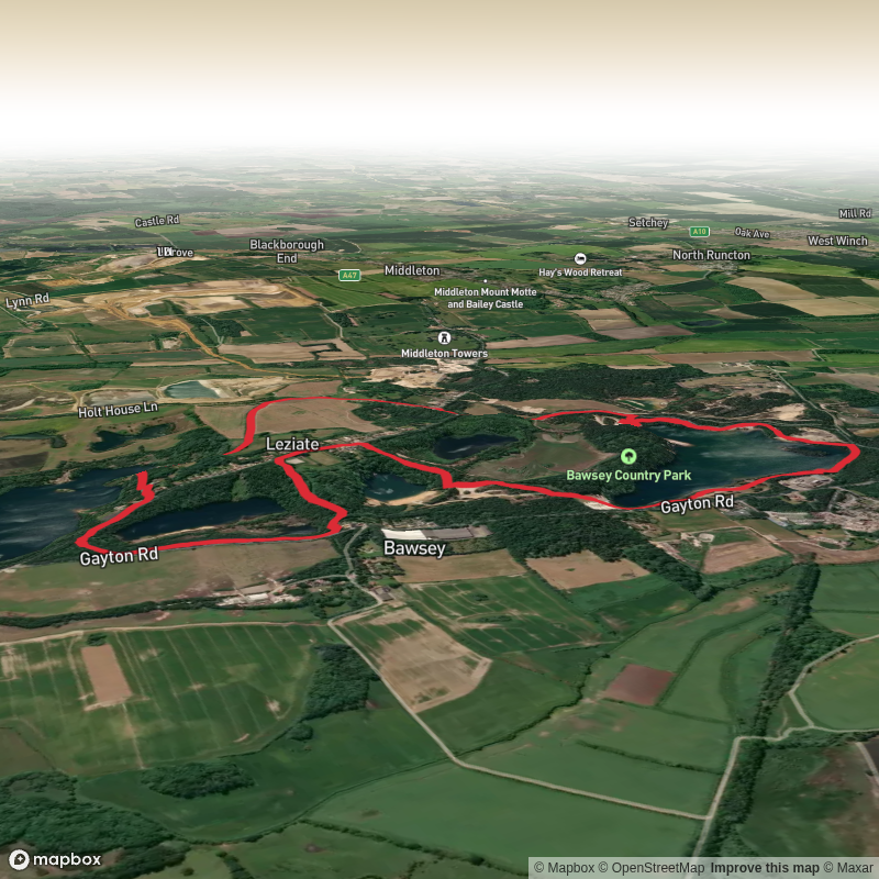 Bawsey Country Park and Great Lake Loop