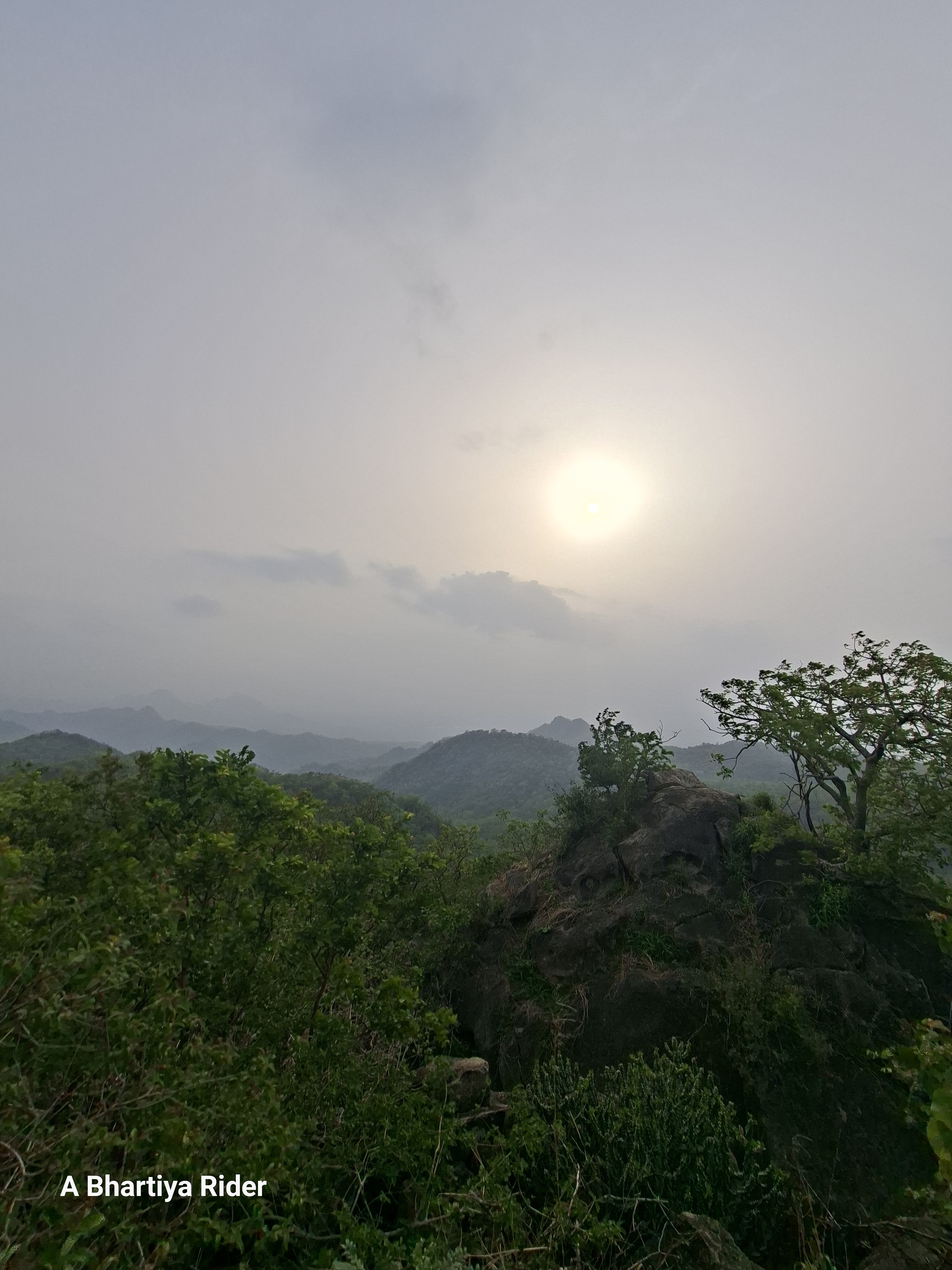 A map preview of the recording Hike on Mandovari Mahaveer.