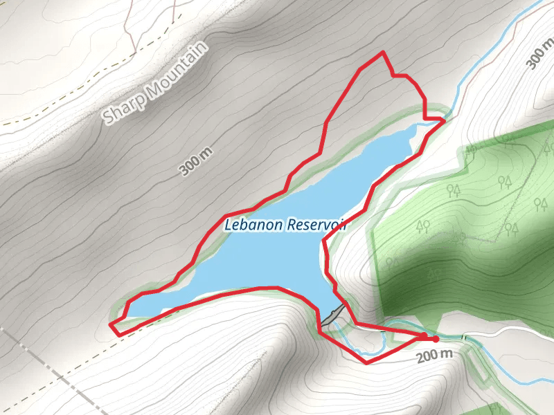 Lebanon Reservoir Loop