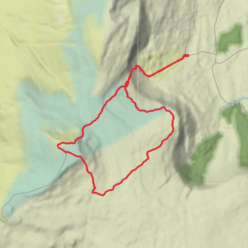 County Leitrim Hiking mobile static map
