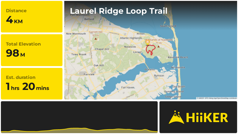 Laurel Ridge Loop Trail | Monmouth County | New Jersey