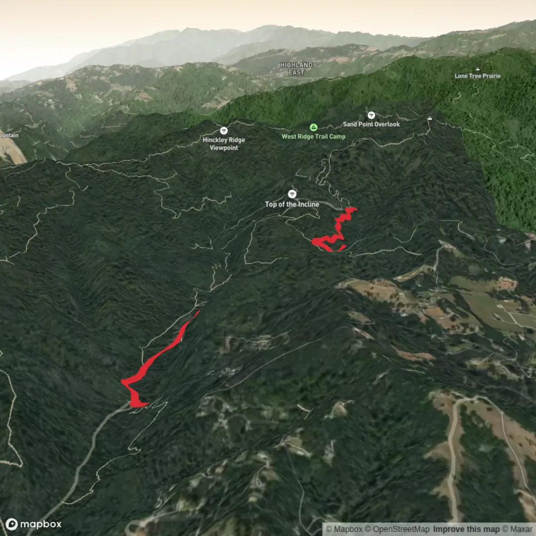 An image depicting the trail Porter Family Picnic Area - Maple Falls and its surrounding area.