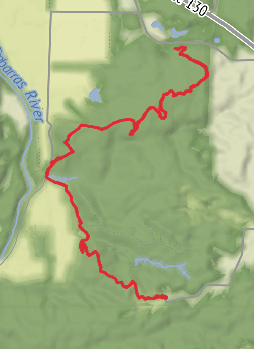 Warbler Trail - Jun 5 mobile static map