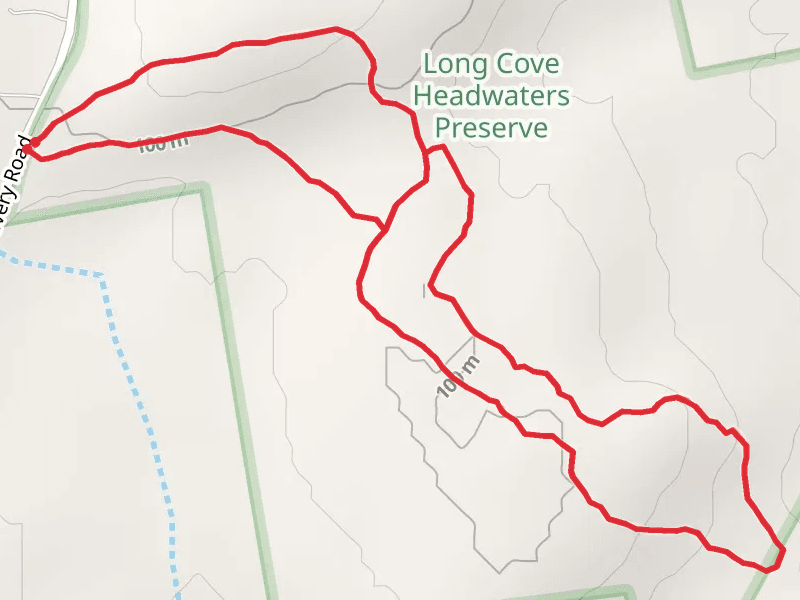 Long Cove Headwaters Preserve Loop
