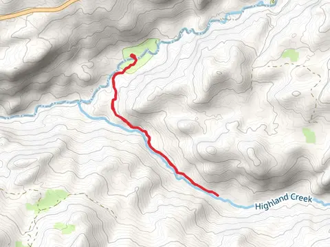 Highland Creek - Wolfborro Trail