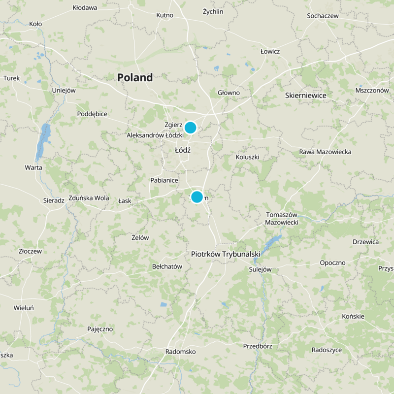 Tuszyn Static Map