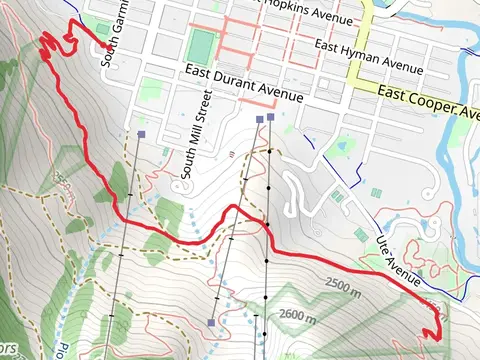 Ajax Trail and Ute Trail