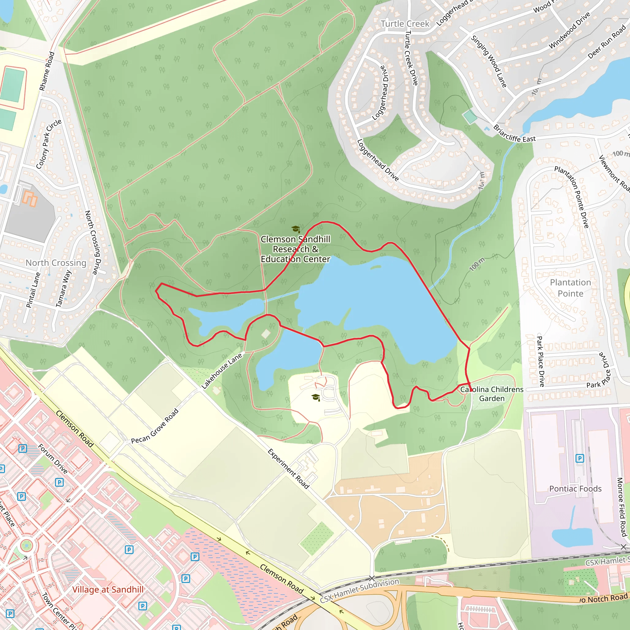 Sandy Branch Loop mobile static map