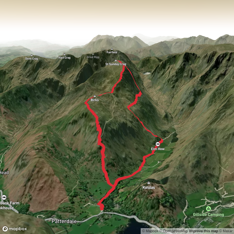 Patterdale - St Sunday Crag via Pinnacle Ridge