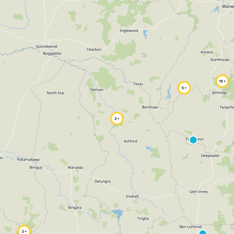 Inverell Shire Static Map