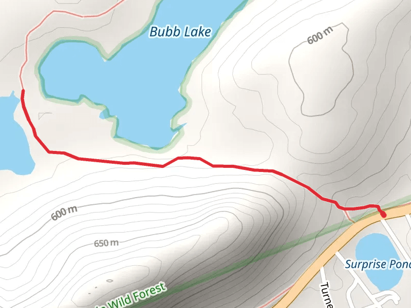 Sis Lake and Bubb Lake Trail