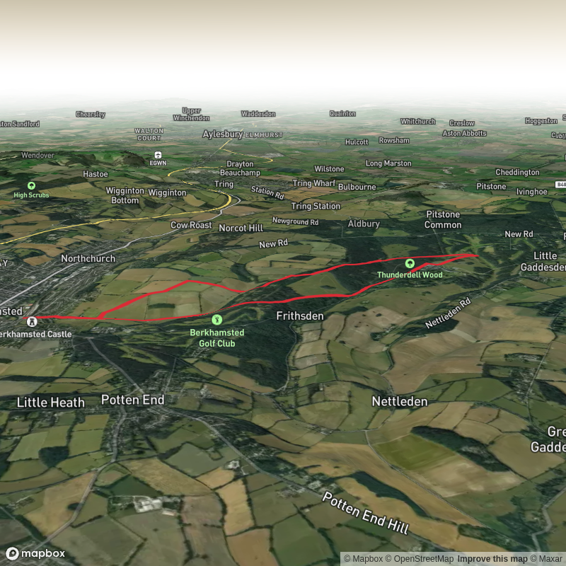 Berkhamstead Common, Ashridge Park and Frithsden Beeches Loop