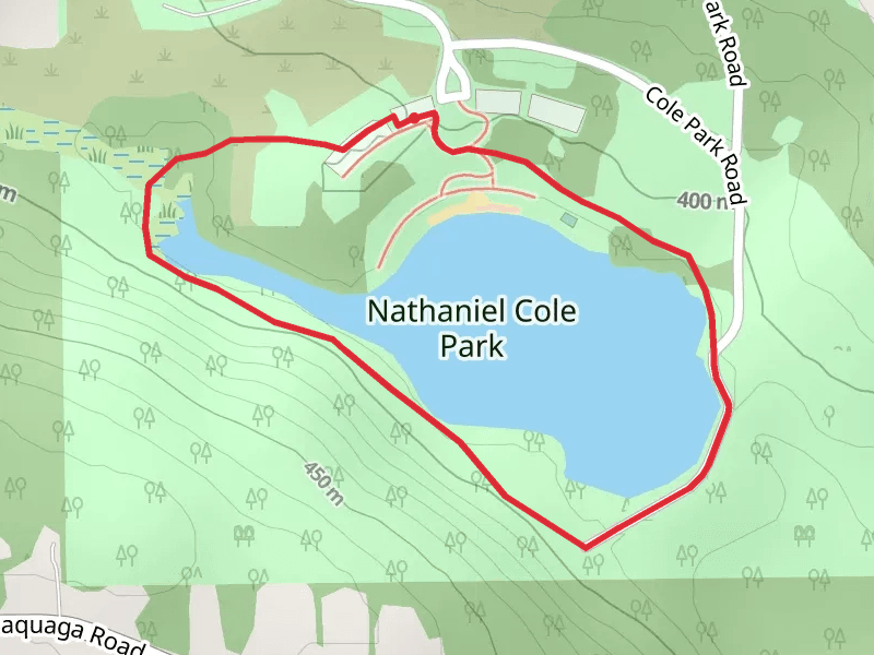 Nathaniel Cole Park Pond Loop