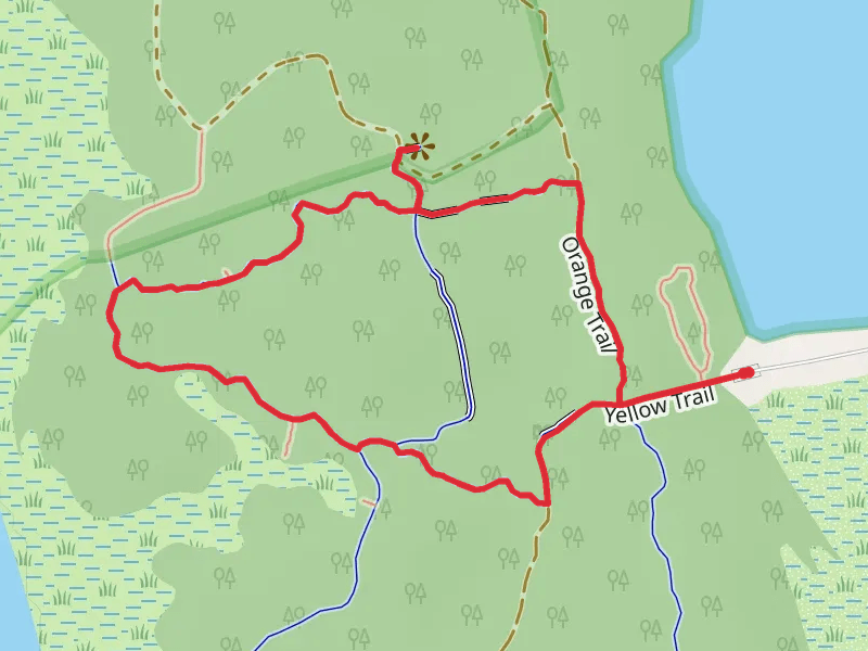Yellow and Orange Loop Trail