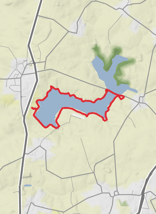Daventry Walking mobile static map