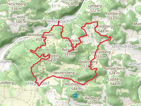 HIrschbach to Rutschn and Azelstein Loop