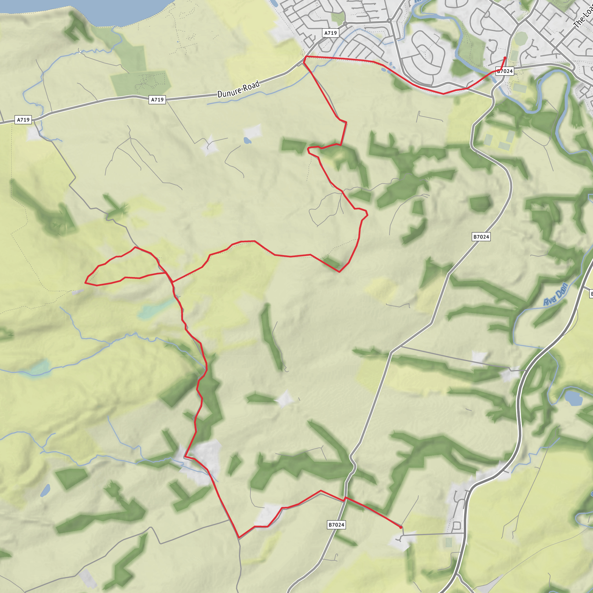 Minishant to Alloway Track ADRC 2026 mobile static map