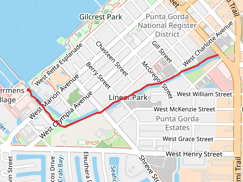 Linear Park Walk