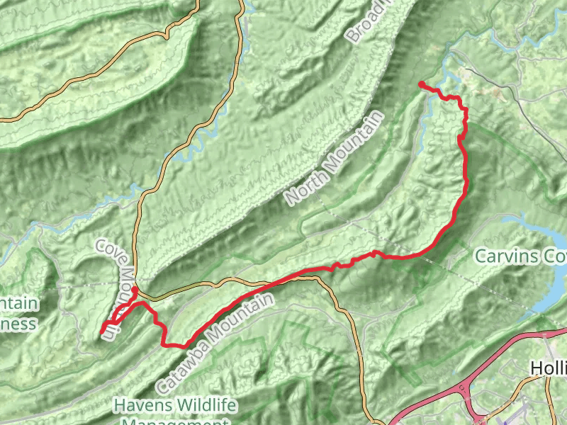 Dragon's Tooth and Appalachian Trail