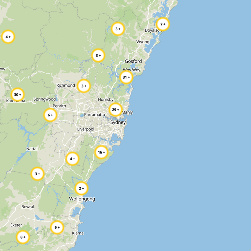 Waverley Static Map