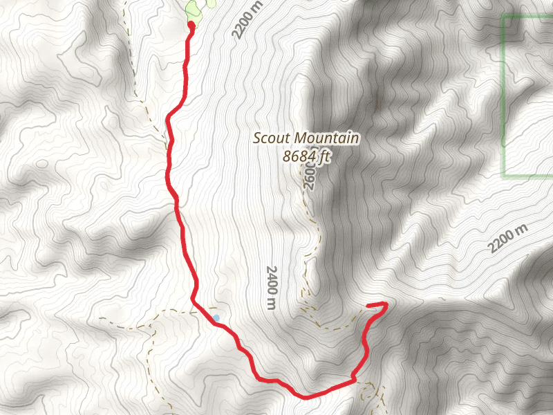 Scout Mountain Top Road