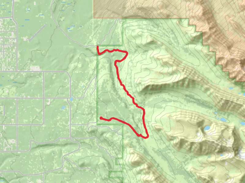 Gasline and Wolverine Trail