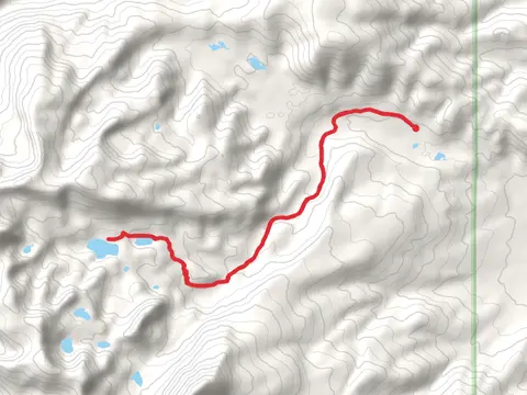 Twin Lakes via North Meadow Creek