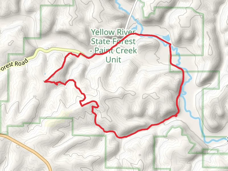 Brown's Hollow and Paint Creek Loop