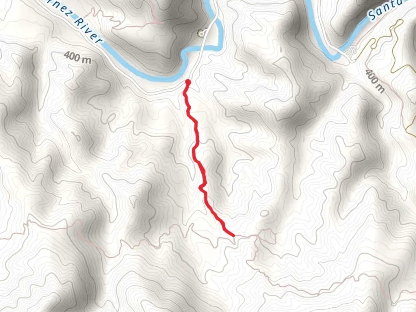 An image depicting the trail Matias Connector Trail and its surrounding area.