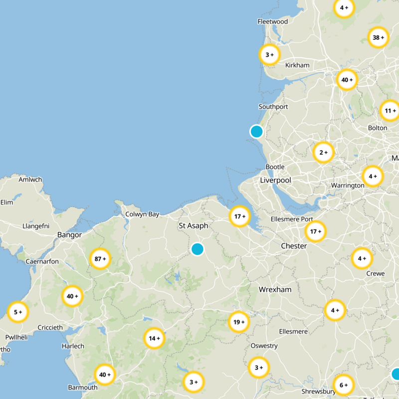 Denbighshire Static Map