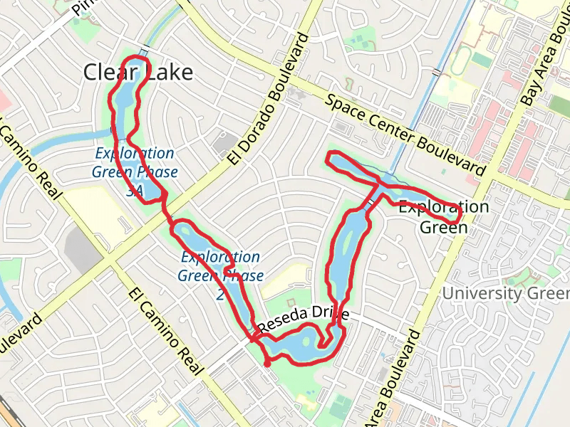 Exploration Green Phase 1, 2, 3 and 4 Loop