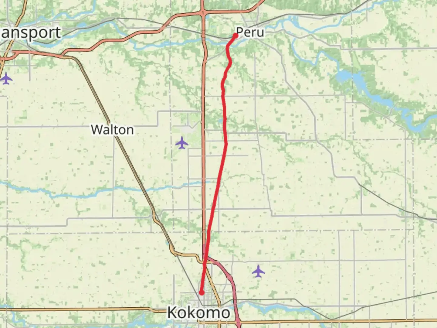 An image depicting the trail Nickel Plate Trail and its surrounding area.