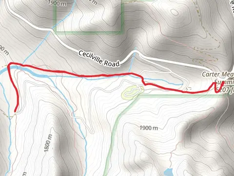 Carter Meadows Interior Trail