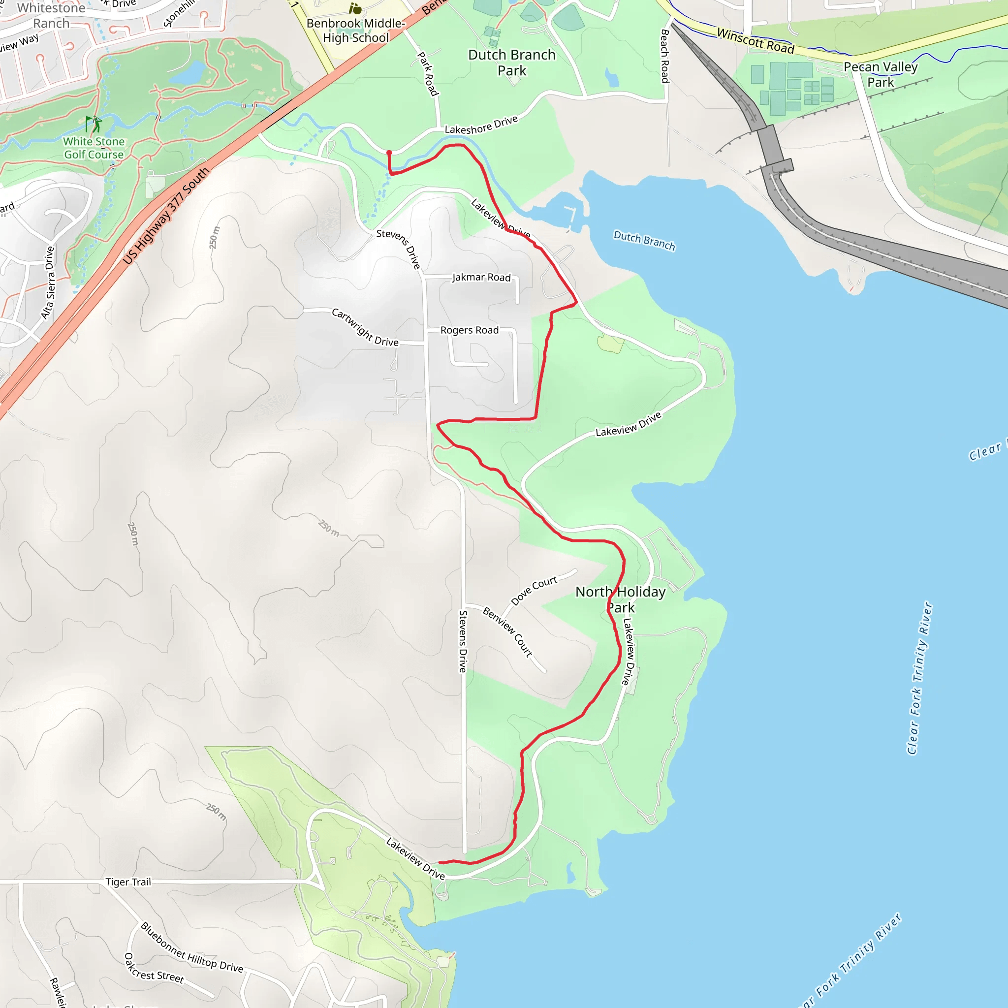 Equestrian and Nature Trail mobile static map