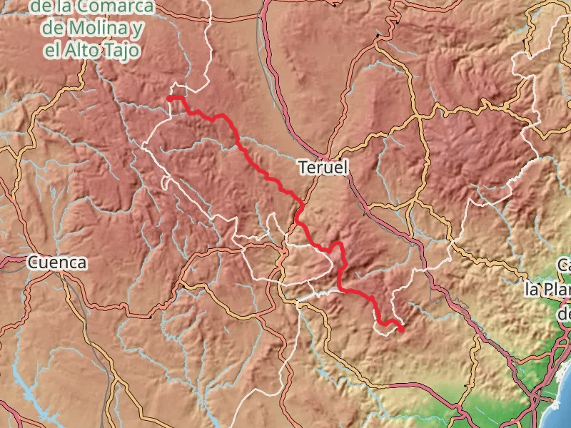 GR 10 Valencia - Portugal - Aragón