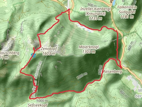 Streicher Peak Loop via Salzapensteig