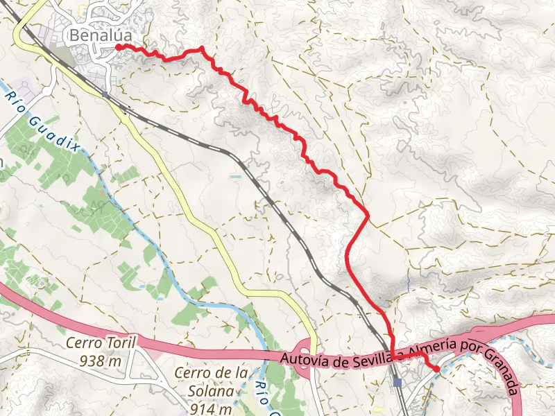 Benalua to Guadix