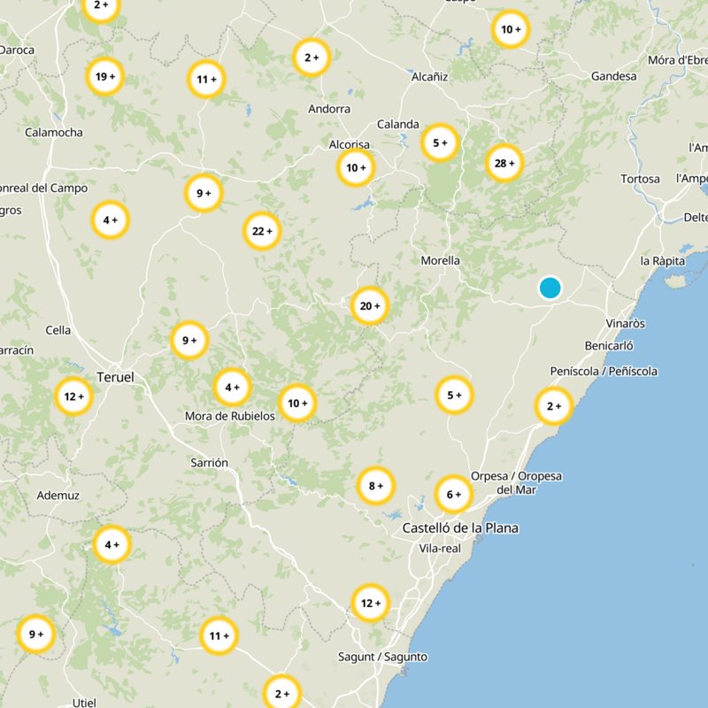 Gúdar-Javalambre Static Map