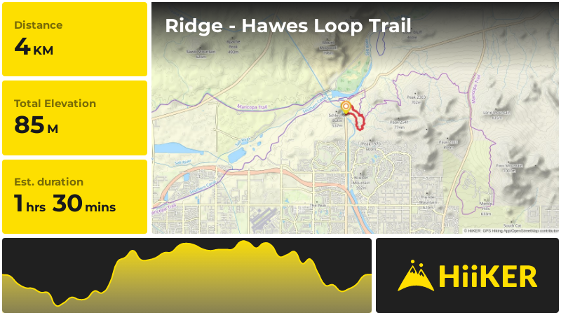 Ridge - Hawes Loop Trail | Maricopa County | Arizona