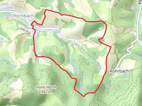 Rundwanderweg and Rohrbacher Hoehe Loop