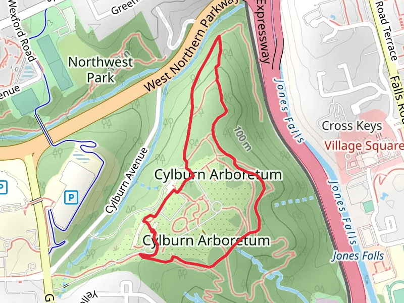 Cylburn Arboretum Loop