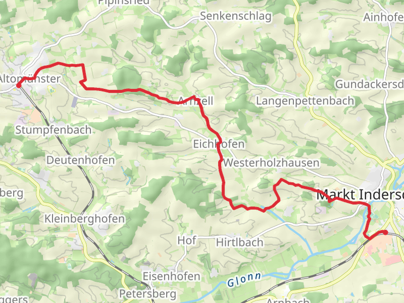 Mrkt Indersdorf to Altomunster Walk