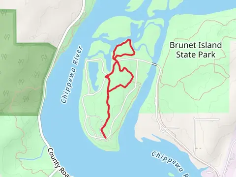 Tiber and Jean Brunet Loop Trail